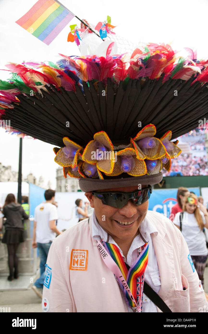 Londres Gay Pride 2013 Banque D'Images