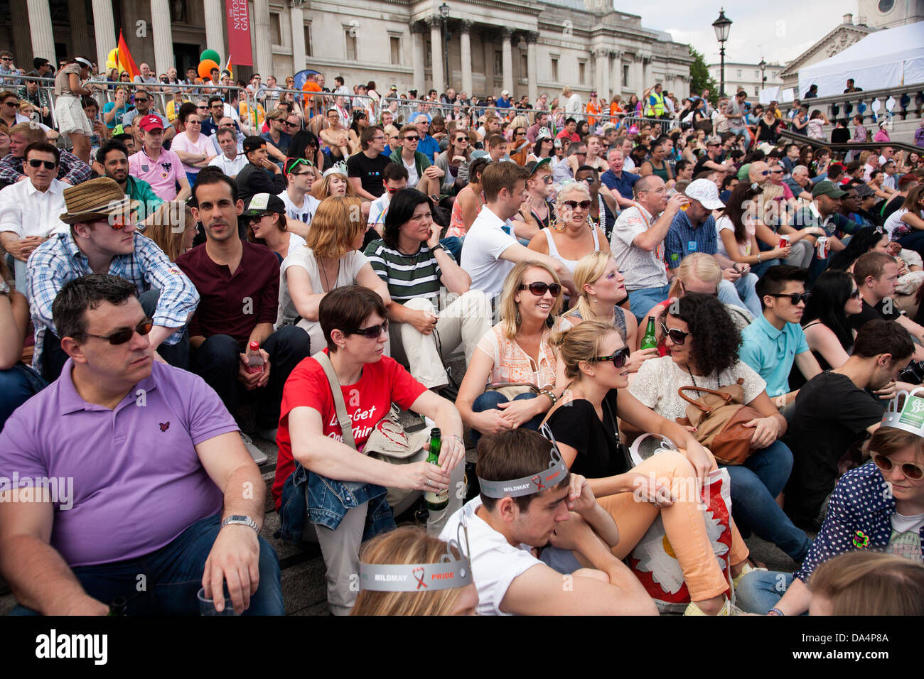 Londres Gay Pride 2013 Banque D'Images