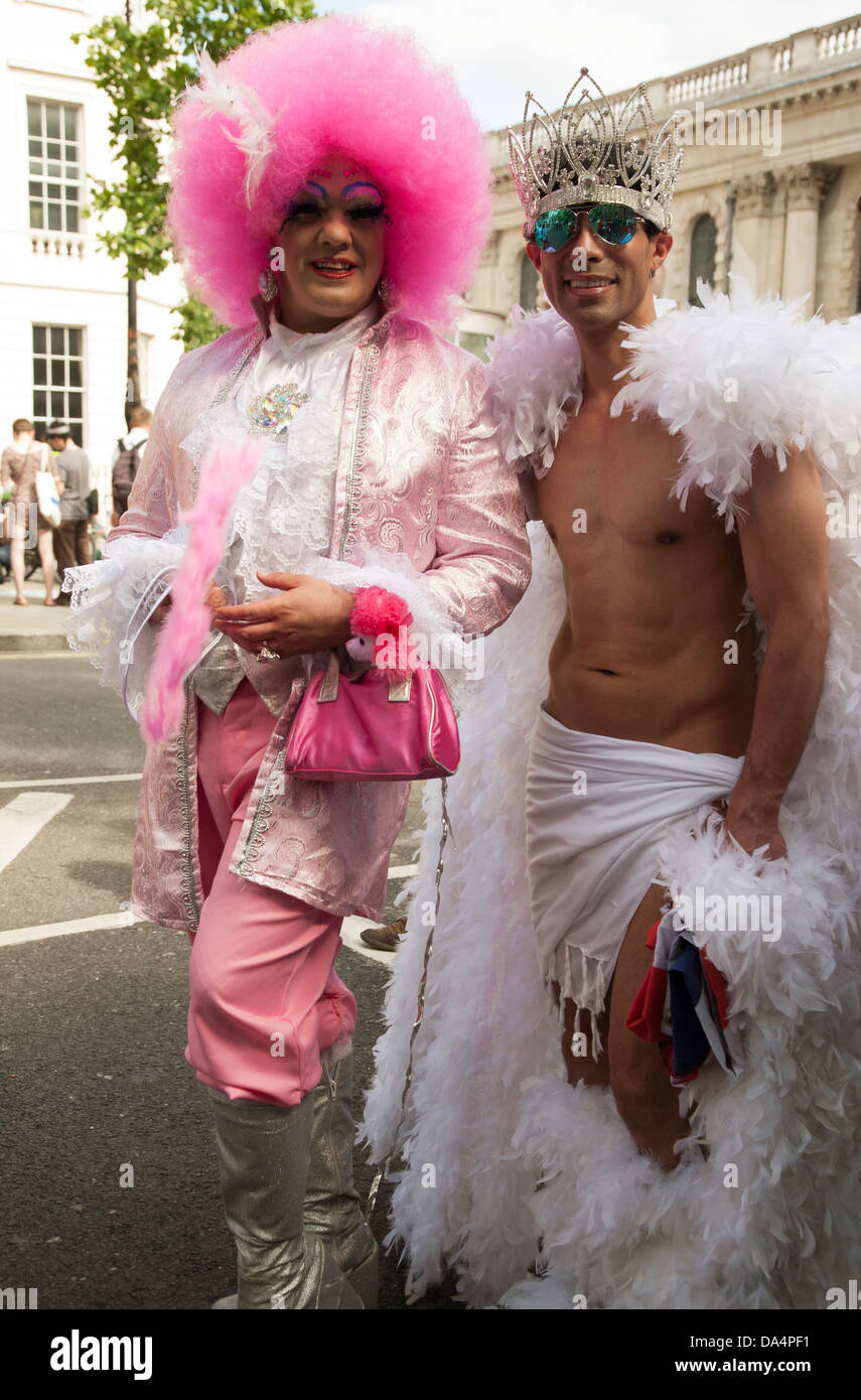 Londres Gay Pride 2013 Banque D'Images