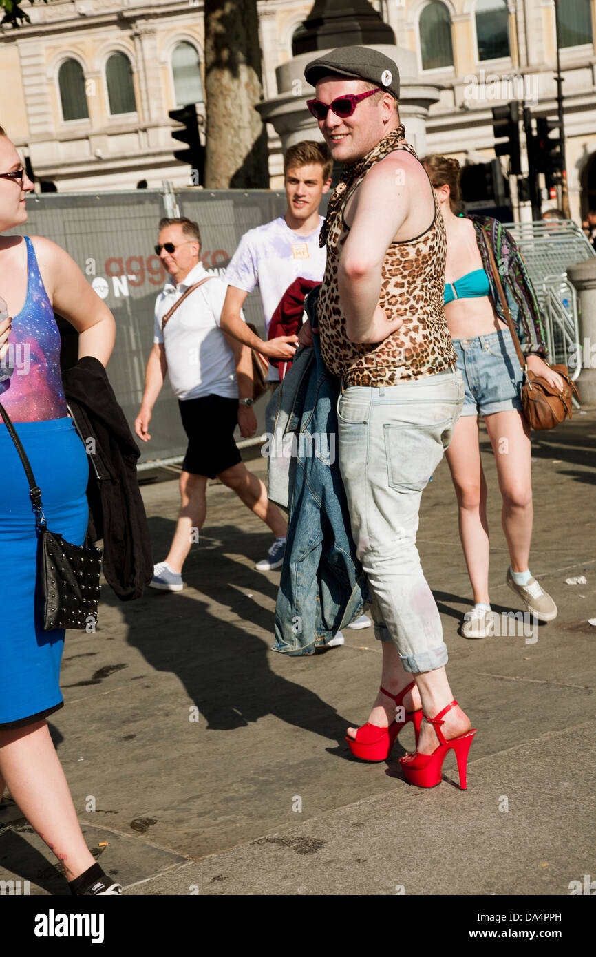 Londres Gay Pride 2013 Banque D'Images