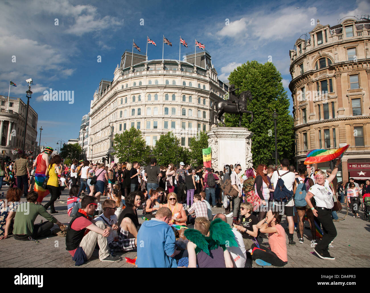 Londres Gay Pride 2013 Banque D'Images