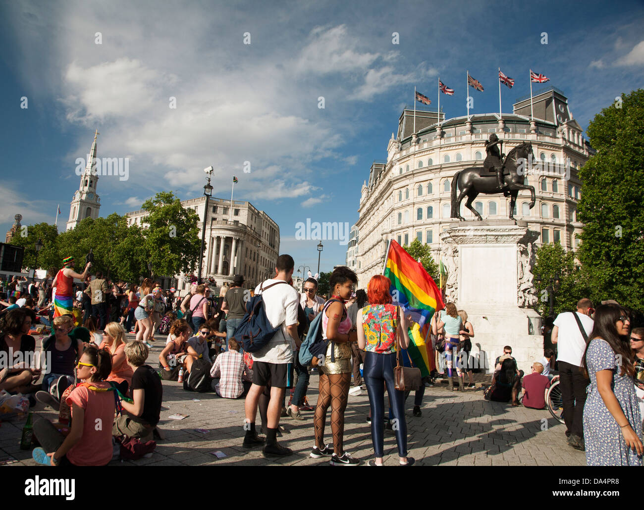 Londres Gay Pride 2013 Banque D'Images