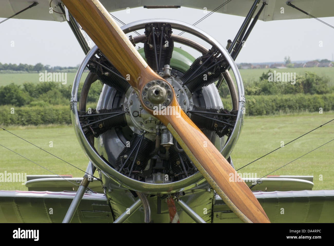 Avro tutor formateur RAF Banque D'Images