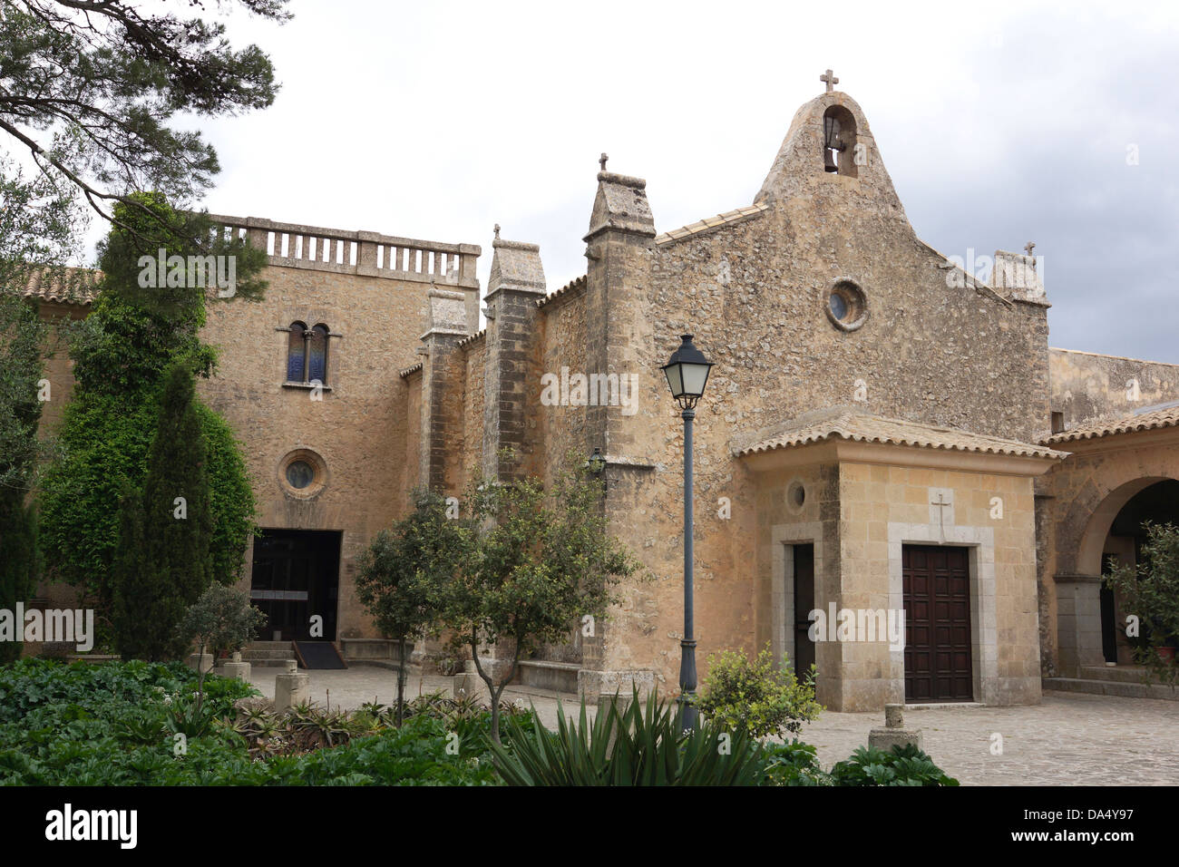 Santuari de Nostra Senyora de cura, Puig de Randa, entre llucmajor et Llucmajor, Mallorca, Espagne Banque D'Images