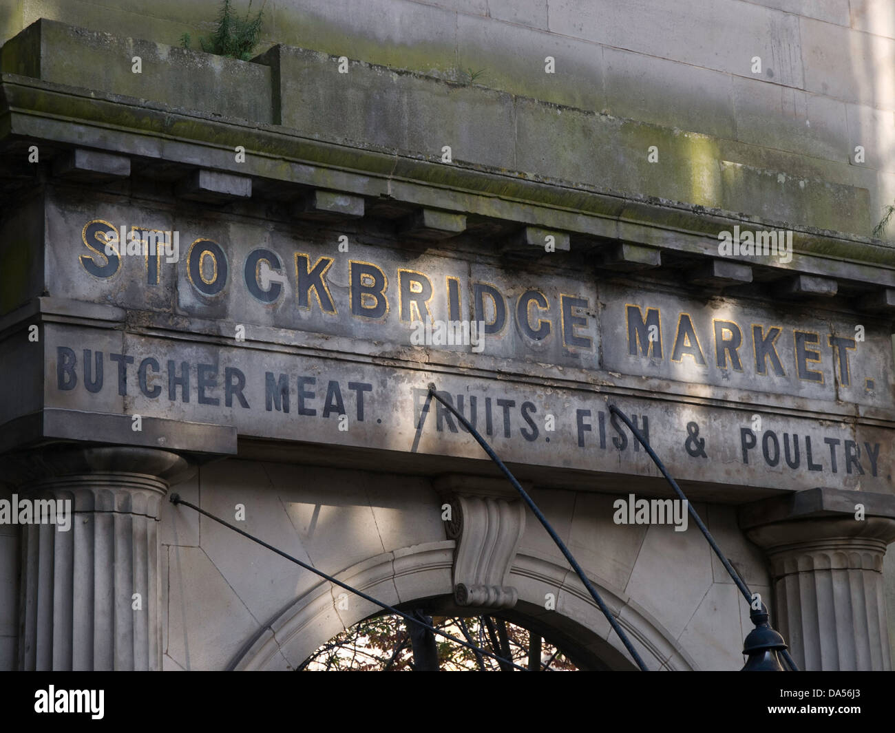 Marché d'Édimbourg Stockbridge Stockbridge Banque D'Images