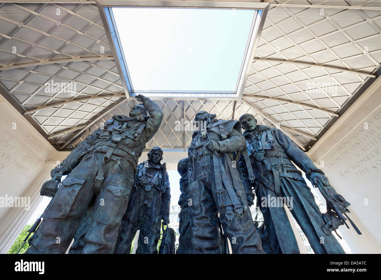 L'Angleterre, Londres, Green Park, Monument commémoratif du Bomber Command Banque D'Images