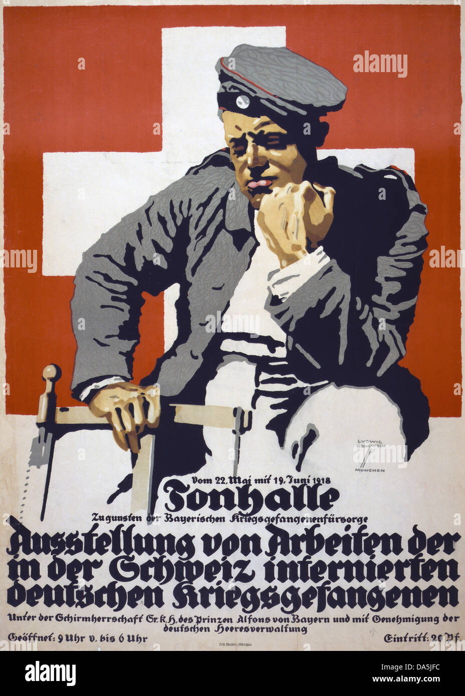 Première Guerre mondiale, LA PREMIÈRE GUERRE MONDIALE, la Première Guerre mondiale, la guerre, la guerre, l'Europe, la propagande, l'affiche, l'Allemagne, l'Europe, l'allemand, l'affiche de propagande, thoug Banque D'Images