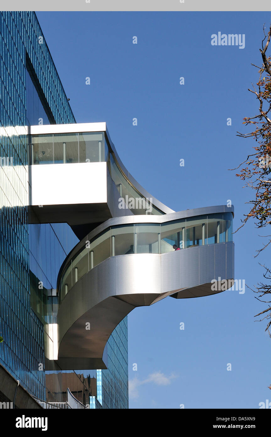 Canada, Amérique du Nord, l'Ontario, moderne, l'architecture, escalier Banque D'Images