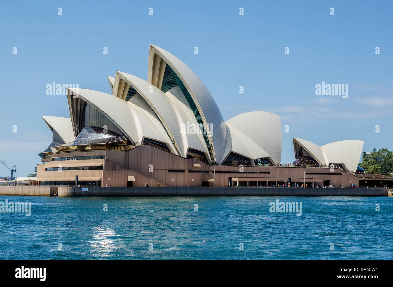 Le majestueux Opéra de Sydney Banque D'Images