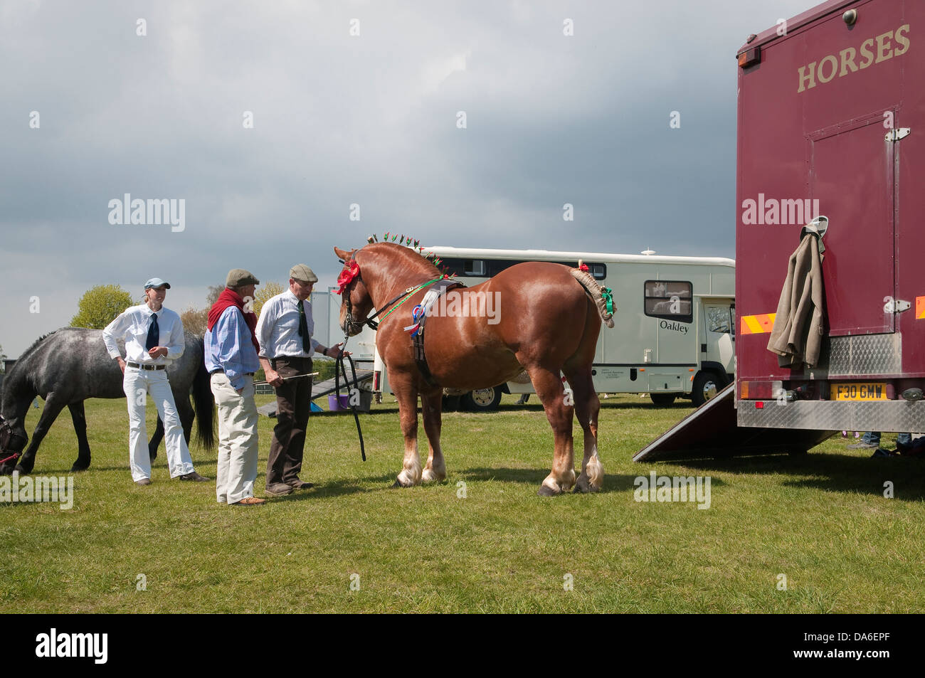 Suffolk Horse Show à Ipswich Banque D'Images