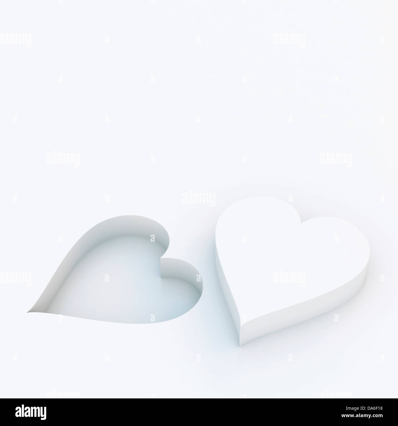 Coeur En 3 Dimensions Banque D Image Et Photos Alamy