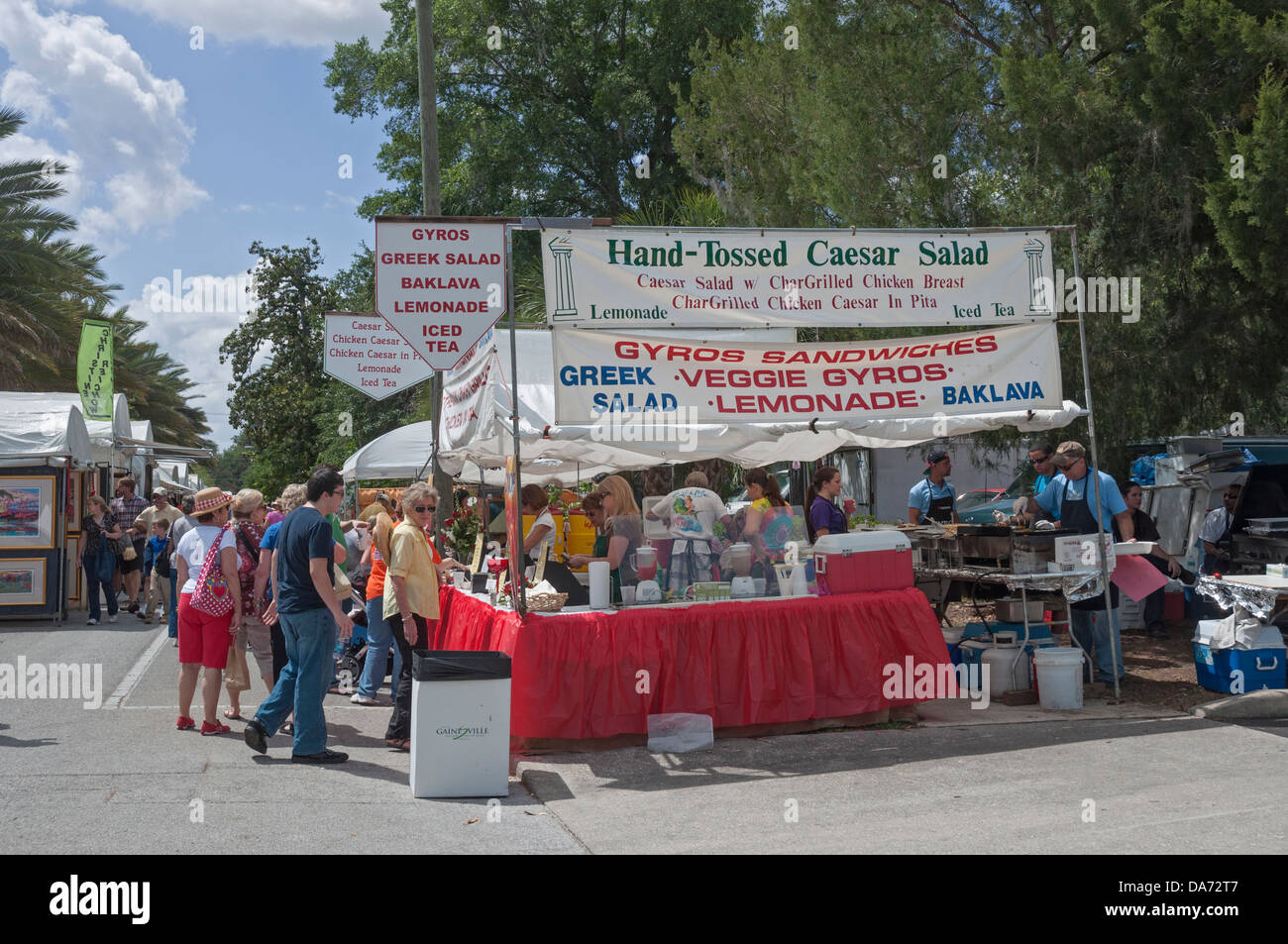 Printemps des Arts de Gainesville en Floride. Banque D'Images