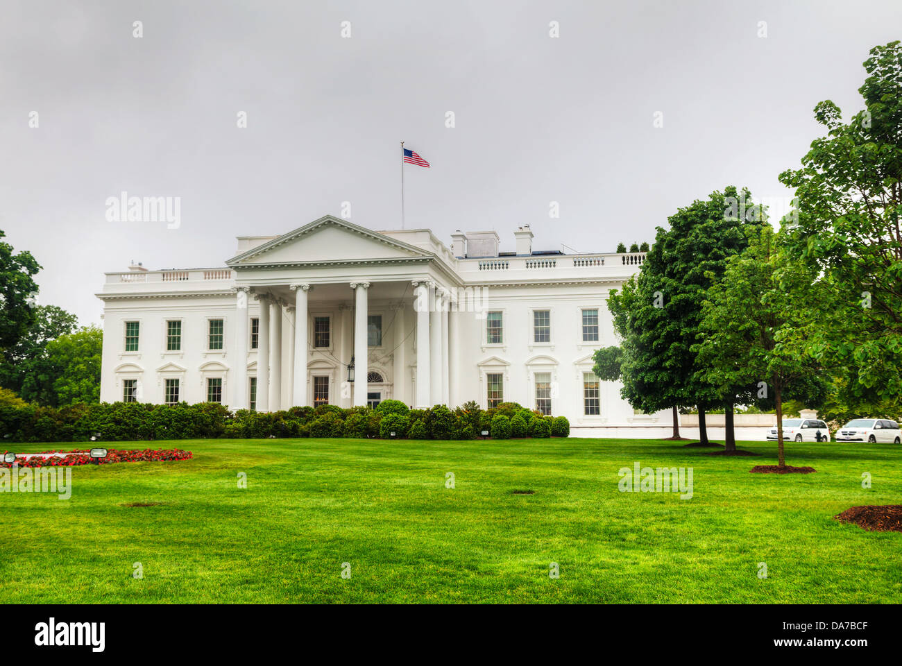 Le bâtiment de la Maison Blanche à Washington, DC le matin Banque D'Images