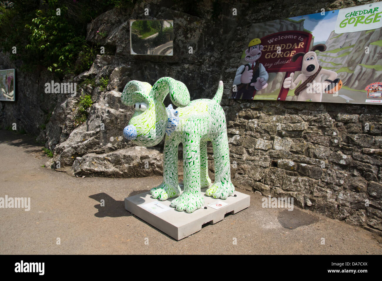 Gromit Unleashed est un projet d'art de lever des fonds pour Wallace et Gromits Grand appel, le Bristol Centre hospitalier pour enfants de l'organisme de bienfaisance. Banque D'Images