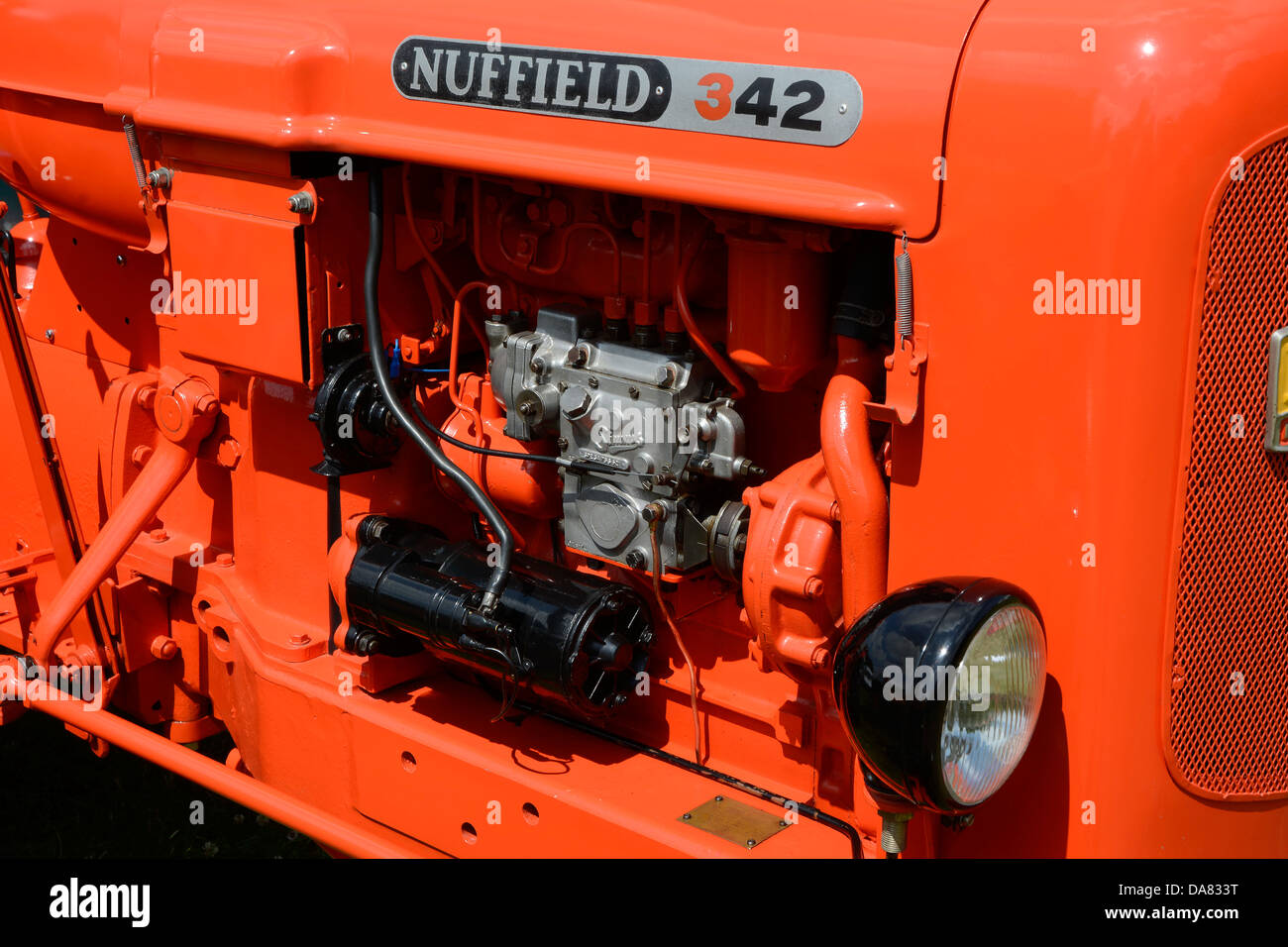 342 TRACTEUR NUFFIELD VINTAGE Banque D'Images