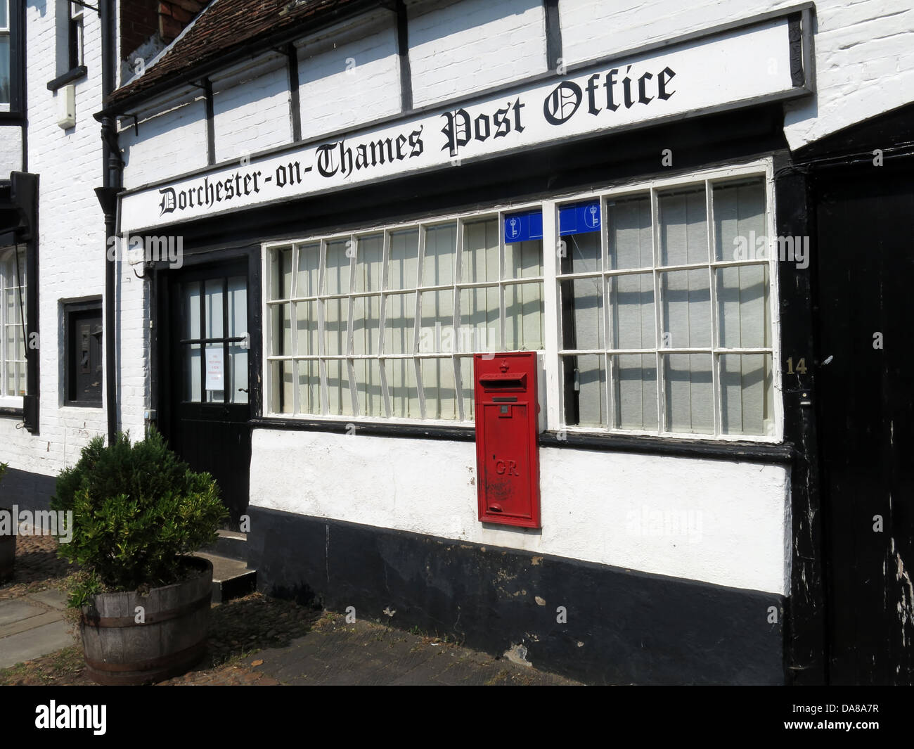 Le quartier historique de Culham England UK post office Banque D'Images
