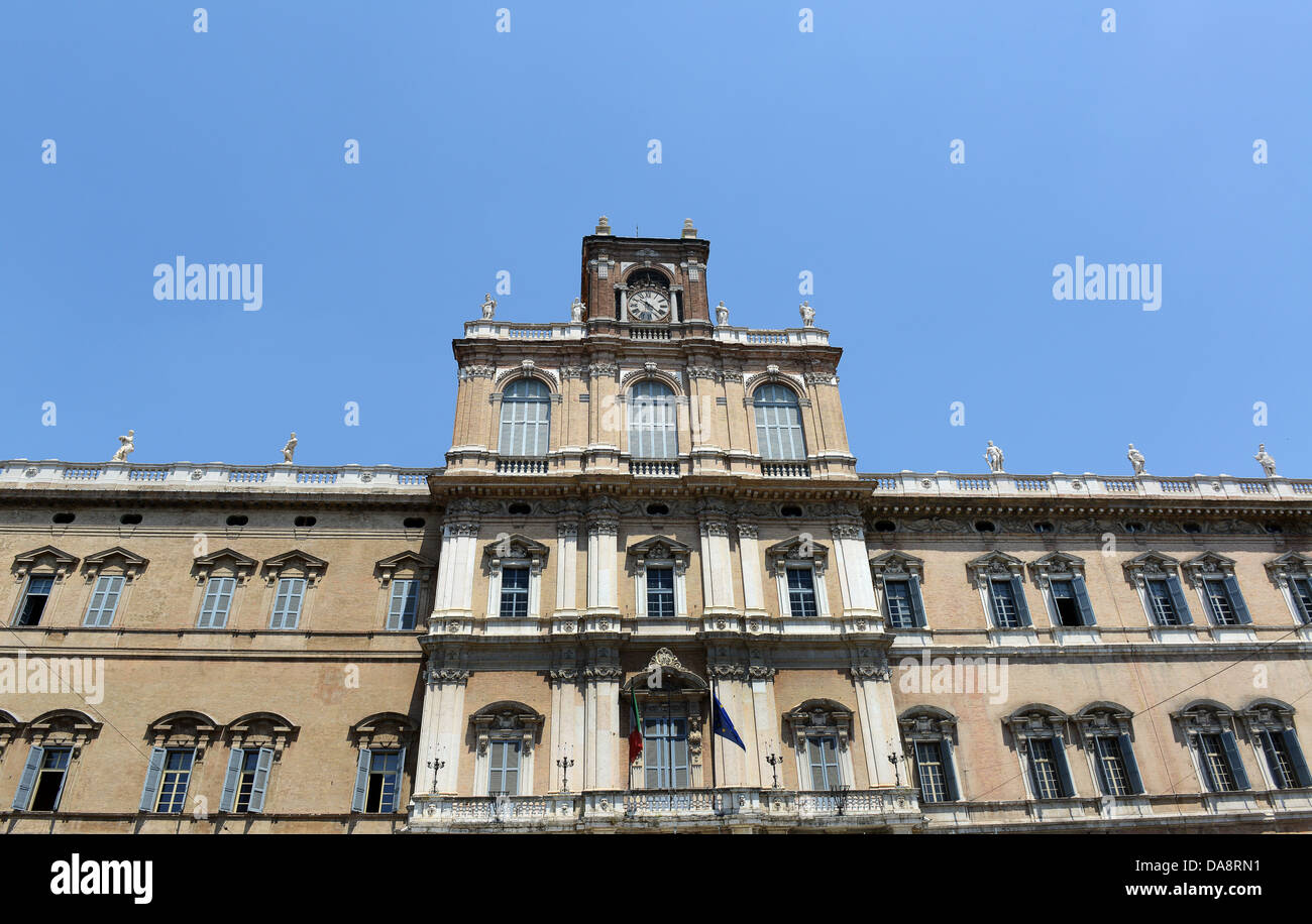 Palazzo Ducale Académie militaire de Modène Émilie-romagne en Italie Banque D'Images
