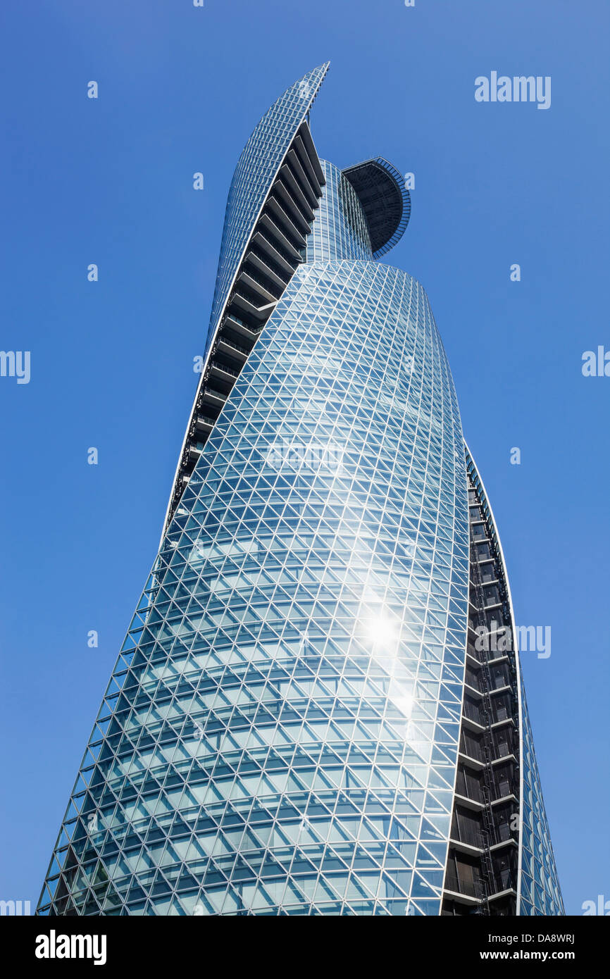 Gakuen Mode Spiral Tower Nagoya Aichi Prefecture Japan Photo Stock Alamy