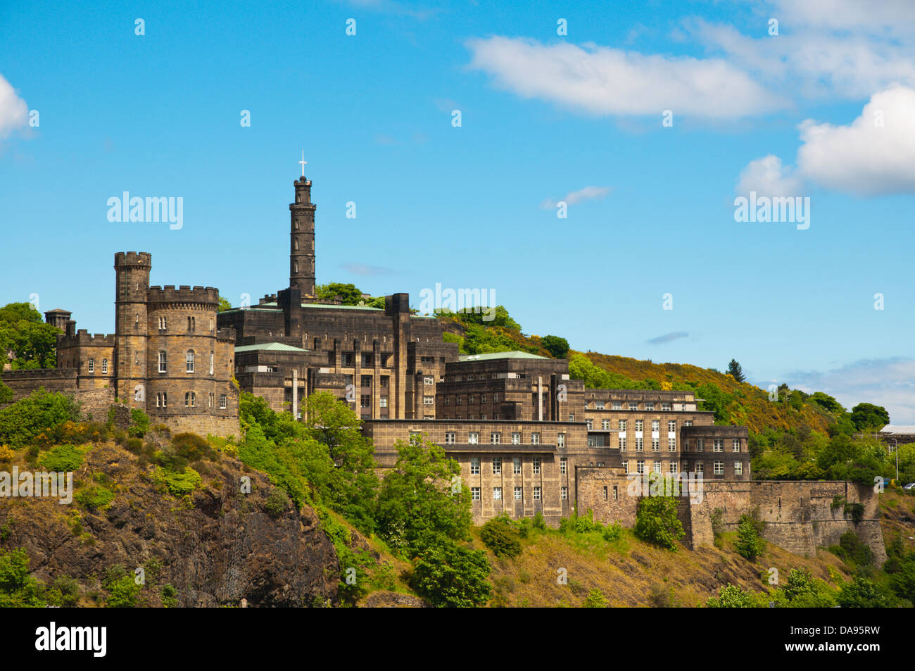 Calton Hill Centre d'Édimbourg en Écosse Grande-bretagne angleterre Europe Banque D'Images