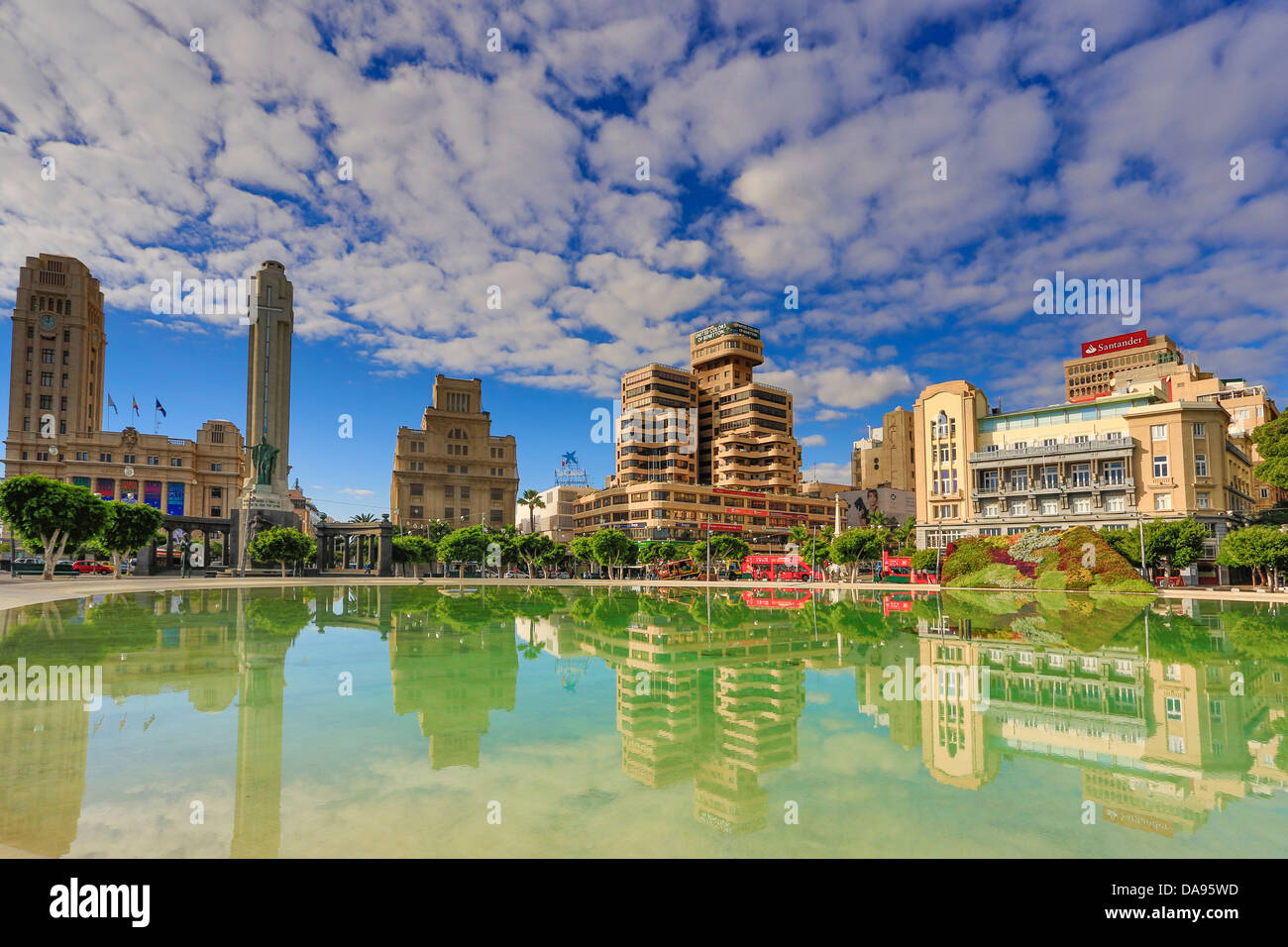 L'Espagne, Europe, Îles Canaries, Espagne, Santa Cruz de Tenerife, Santa Cruz de Tenerife, Îles de Canaries, Teneriffa, guerre monu Banque D'Images