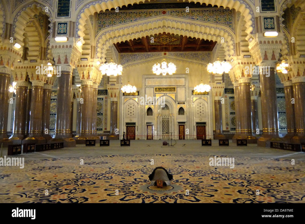 République du Yémen, Sana'a, près de l'Est. L'une des plus anciennes villes habitées en permanence et l'un des ighest capital cities. Banque D'Images