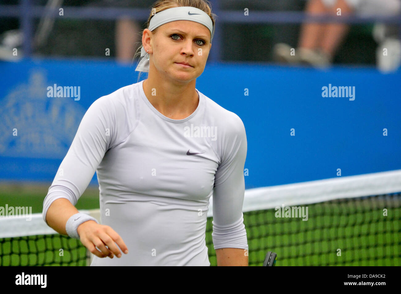 Lucie Safarova (République tchèque) au Championnat de Tennis Aegon, Eastbourne, Royaume-Uni, le 20 juin 2013. Banque D'Images