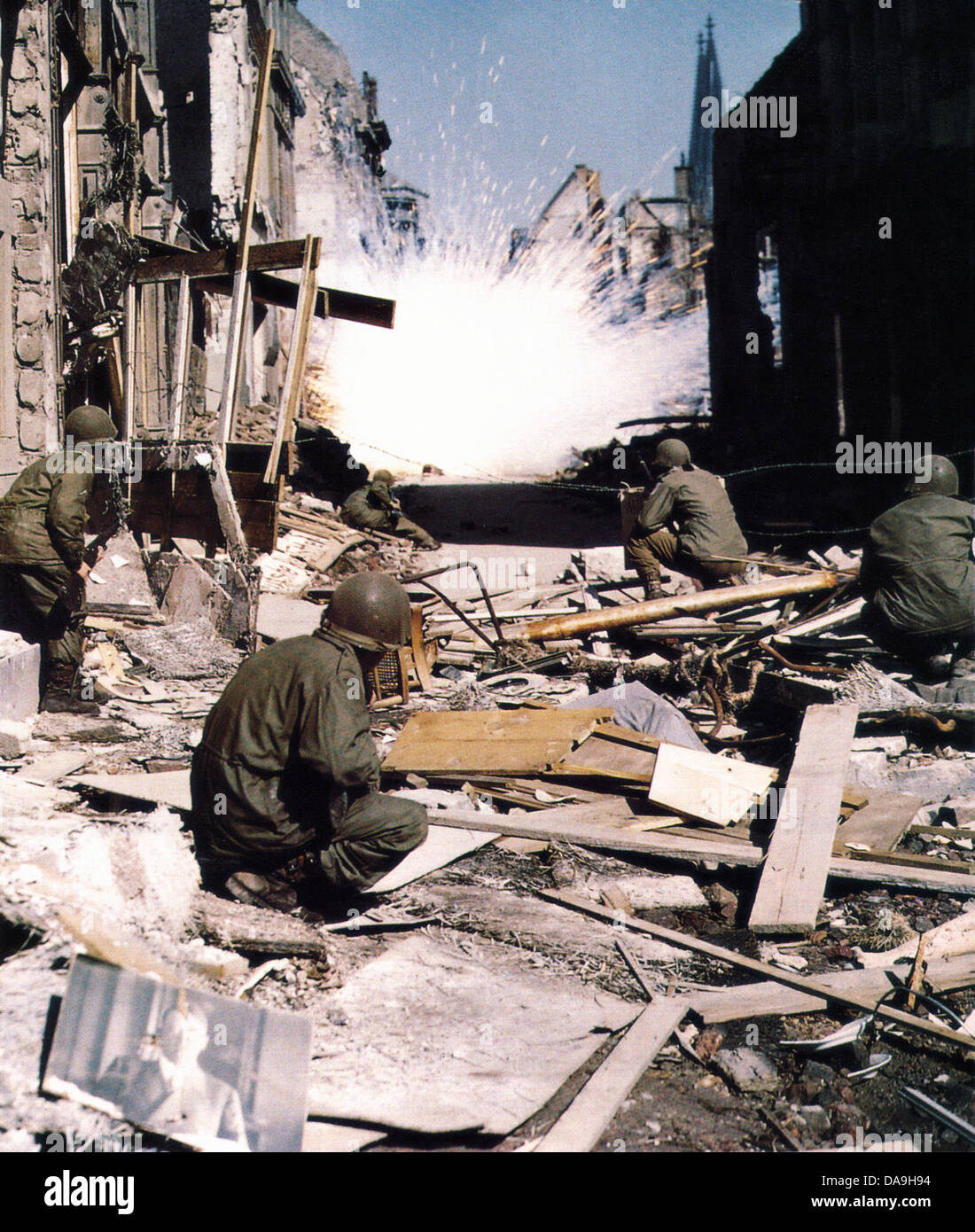 La Seconde Guerre mondiale, Seconde Guerre mondiale, guerre mondiale, guerre, Troisième Reich, NS, le national-socialisme, Nazi, National-socialiste, les bombardements, dest Banque D'Images