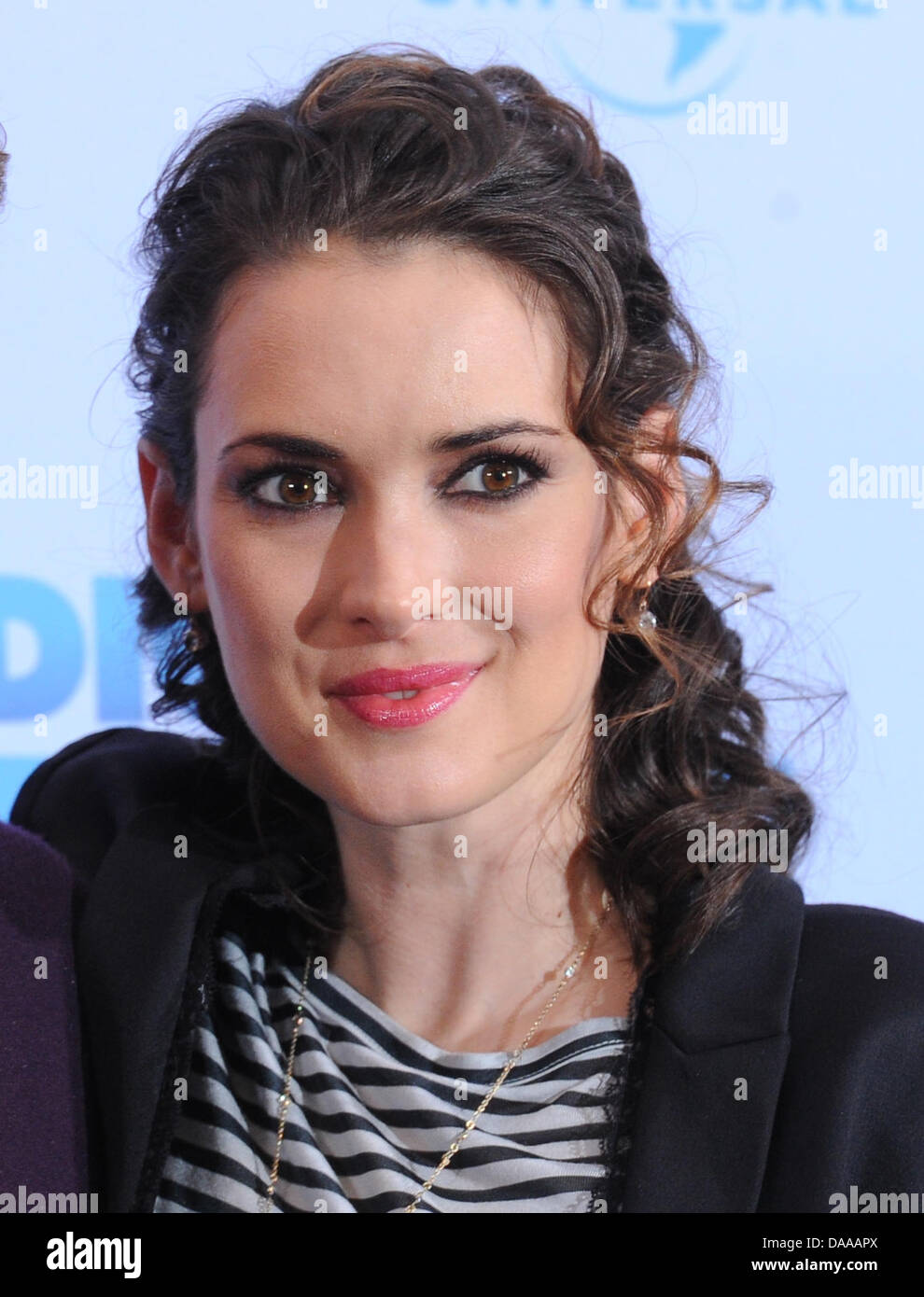 Winona Ryder actrice pose pendant un appel pour leur nouvelle photo film 'Le dilemme' à Berlin, Allemagne, 17 janvier 2011. Le film va jouer dans les salles allemandes du 27 janvier. Photo : Jens Kalaene Banque D'Images