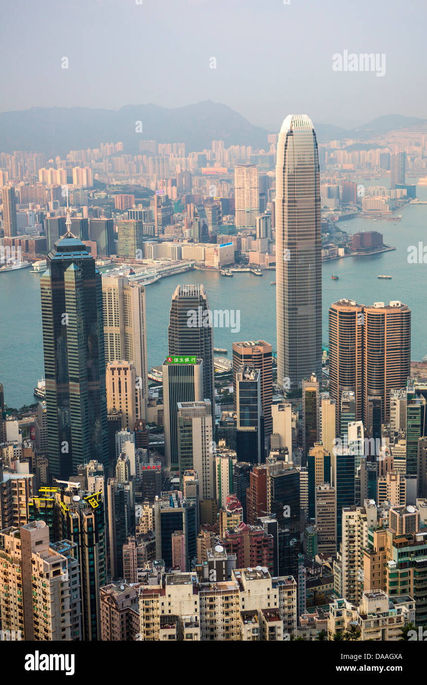 Hong Kong, Chine, Asie, Ville, Centre de Hong Kong, Chine, Asie, International, Finances, Bâtiment, architecture, bâtiments, centrale Banque D'Images