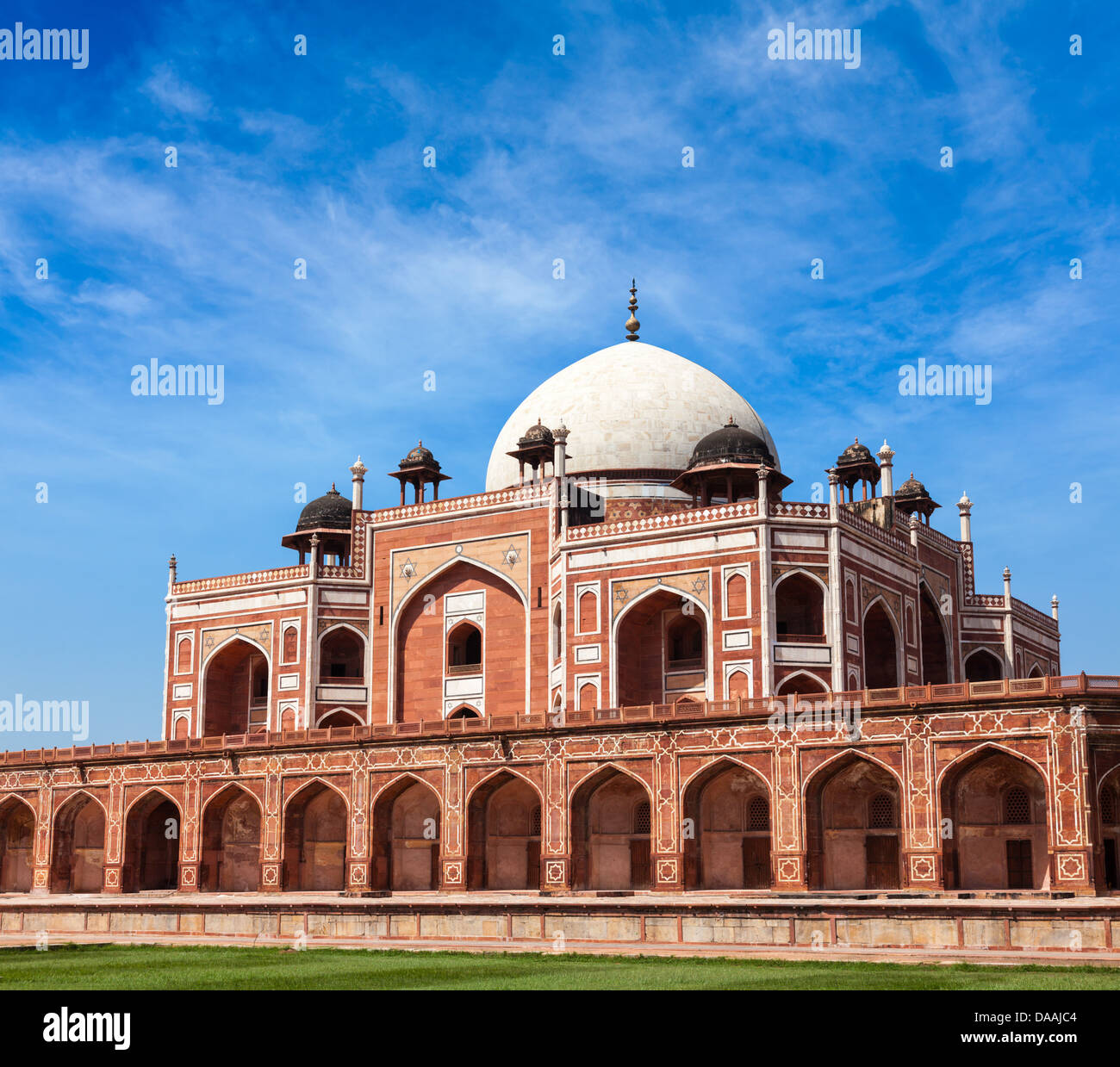 Tombe de Humayun. Delhi, Inde Banque D'Images