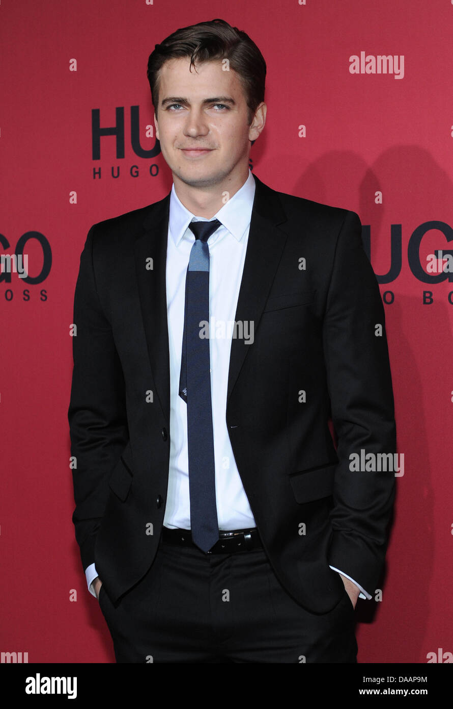 L'acteur canadien Hayden Christensen arrive pour Hugo de Hugo Boss fashion  show lors de la Mercedes-Benz Fashion Week à Berlin, Allemagne, 20 janvier  2011. Photo : Britta Pedersen Photo Stock - Alamy