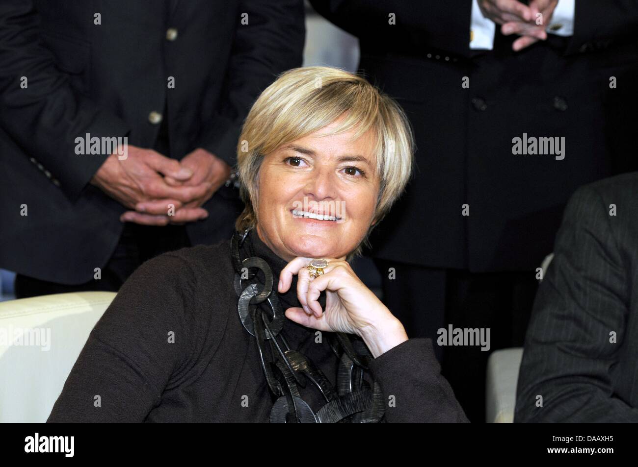 Gloria, princesse de Tour et Taxis est un invité sur la chaîne allemande ARD émission-'Menschen bei Maischberger' ('Les gens avec Maischberger') à Cologne, Allemagne, 20 septembre 2011. Photo : Horst Galuschka Banque D'Images