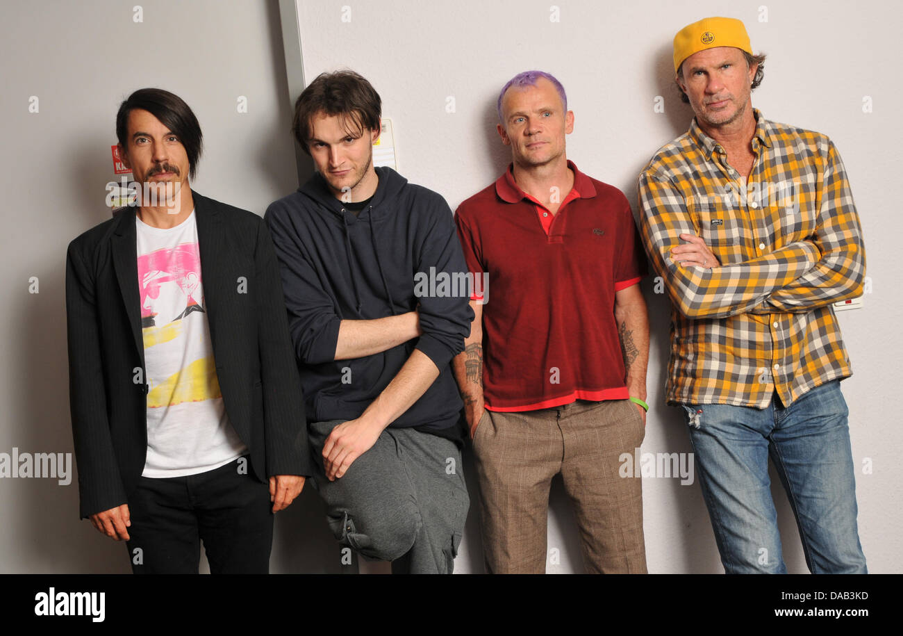 Red hot chili peppers band Banque de photographies et d’images à haute résolution Alamy