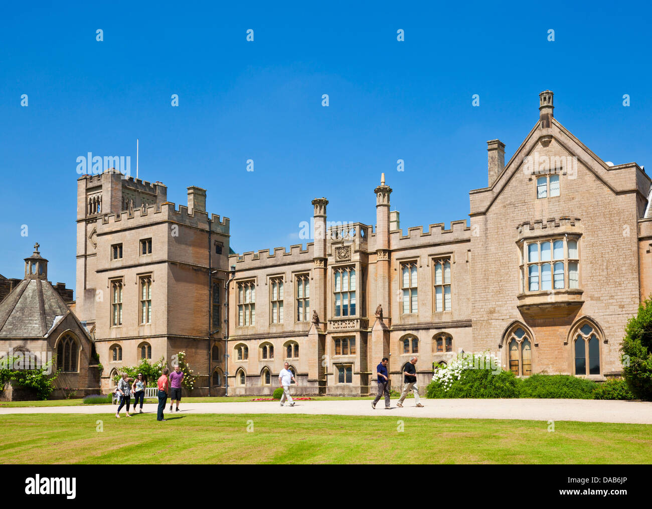 Abbaye de Newstead House Historique Ravenshead Newstead Dorset England UK GB EU Europe Banque D'Images