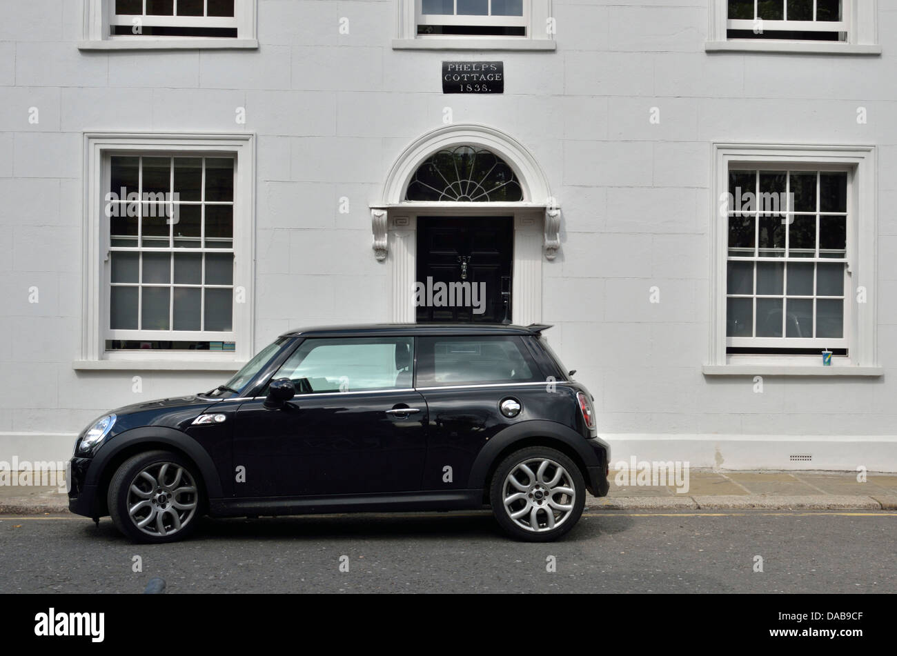 Phelps Cottage dans Upper Street, Islington, Londres, Royaume-Uni. Banque D'Images