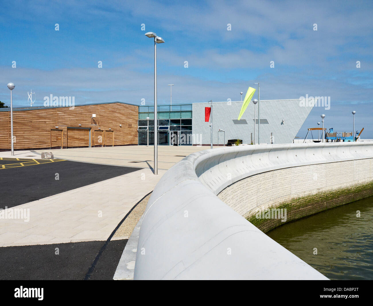Hotspot Colwyn Bay Watersports conçu par K2 Architectes, Liverpool UK Banque D'Images