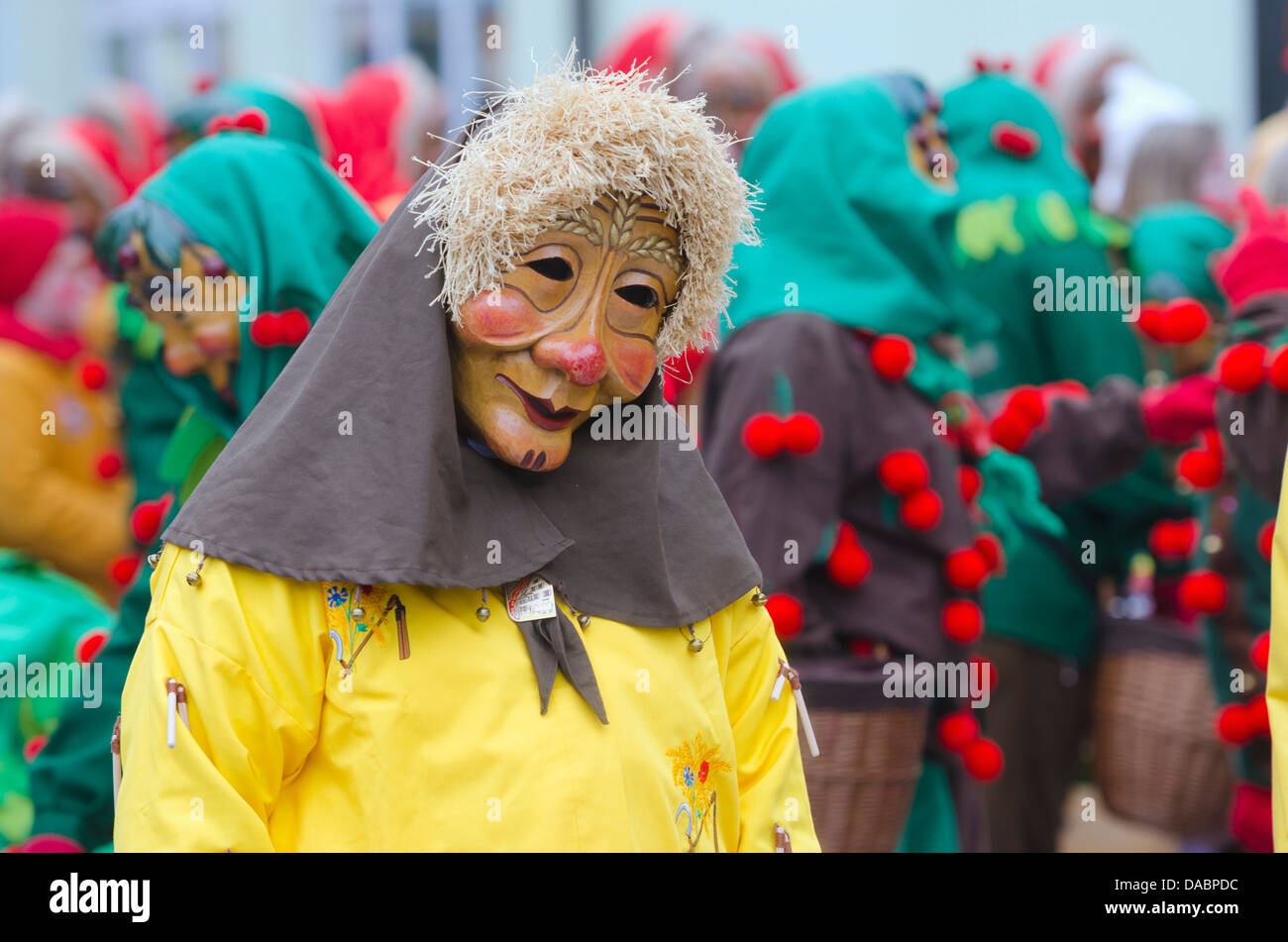 Fasnact défilé printemps, Weil am Rhein, Allemagne, Europe Banque D'Images