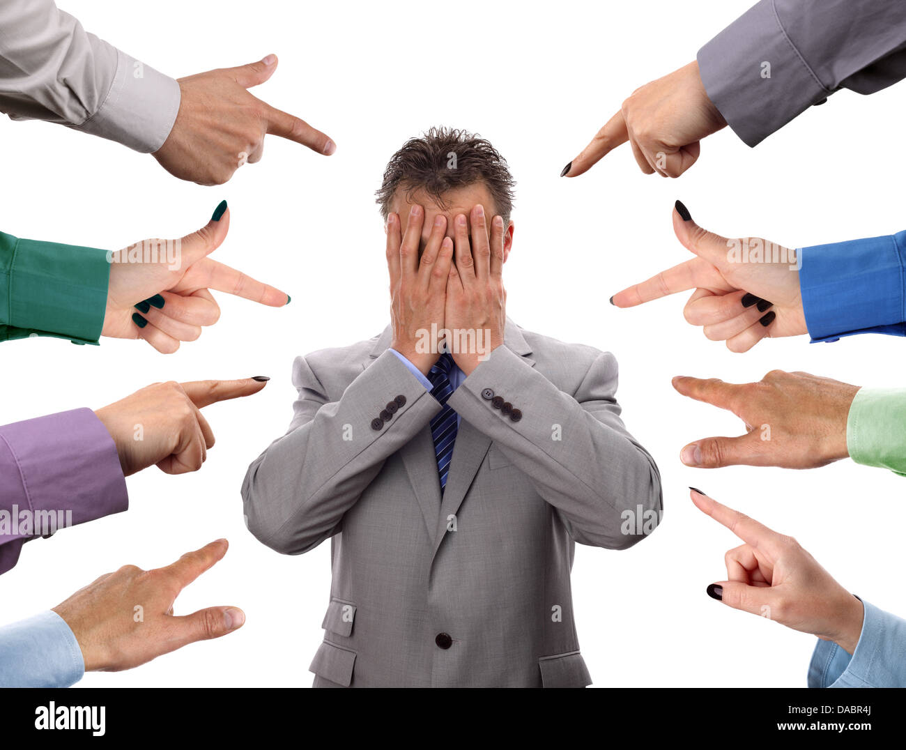 Accusations d'affaires Banque D'Images
