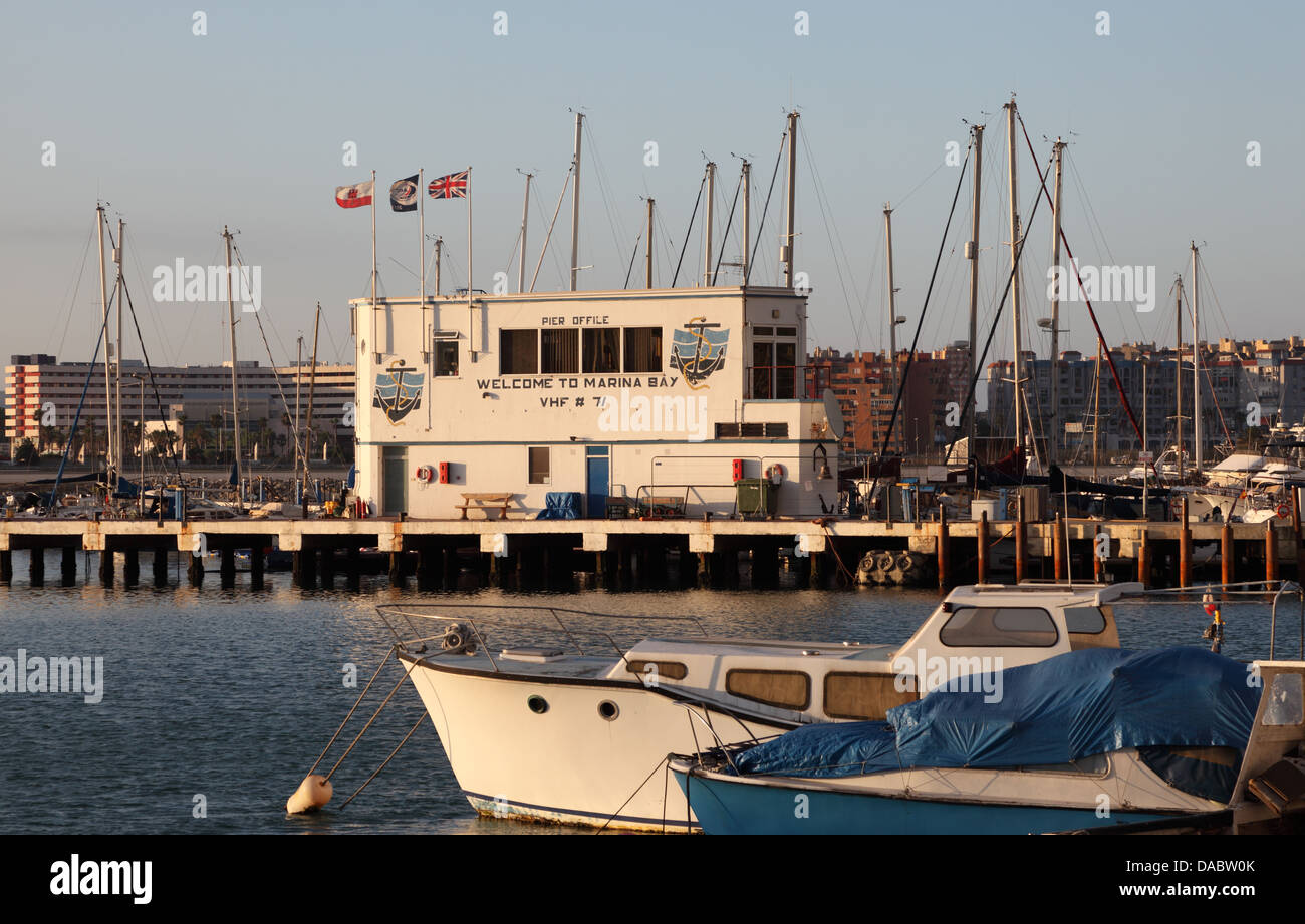 Marina Ocean Village à Gibraltar Banque D'Images