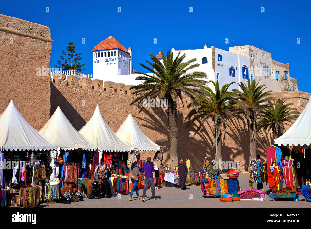 Marché, Essaouira, Maroc, Afrique du Nord, Afrique Banque D'Images