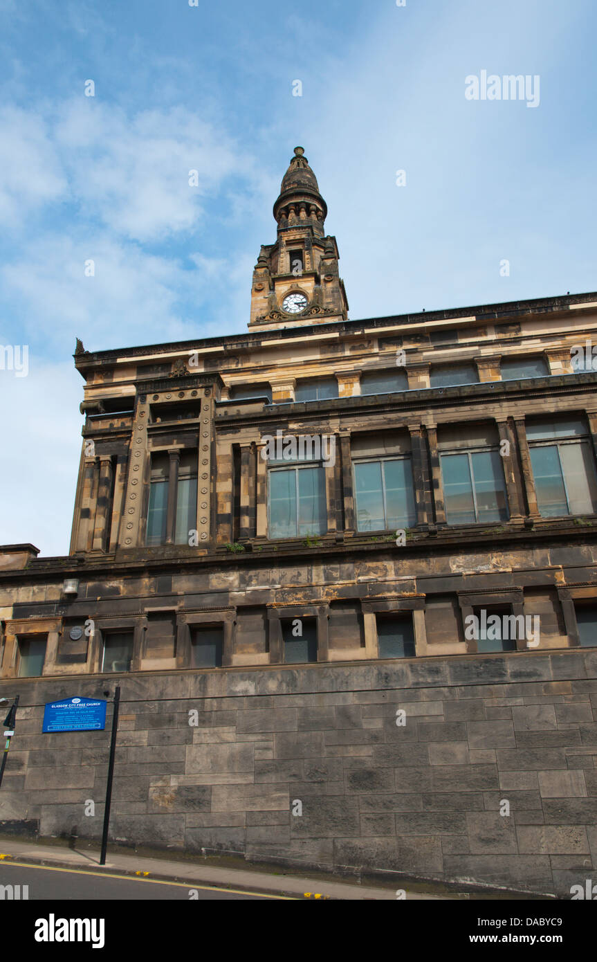 La ville de Glasgow Free Church St Vincent Glasgow Grande-Bretagne Angleterre Europe Banque D'Images