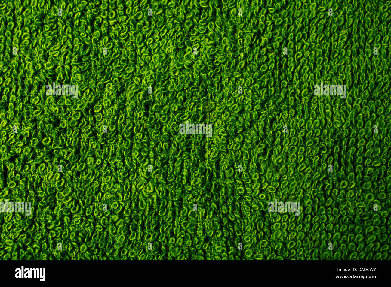 La texture de tissu vert close up Banque D'Images