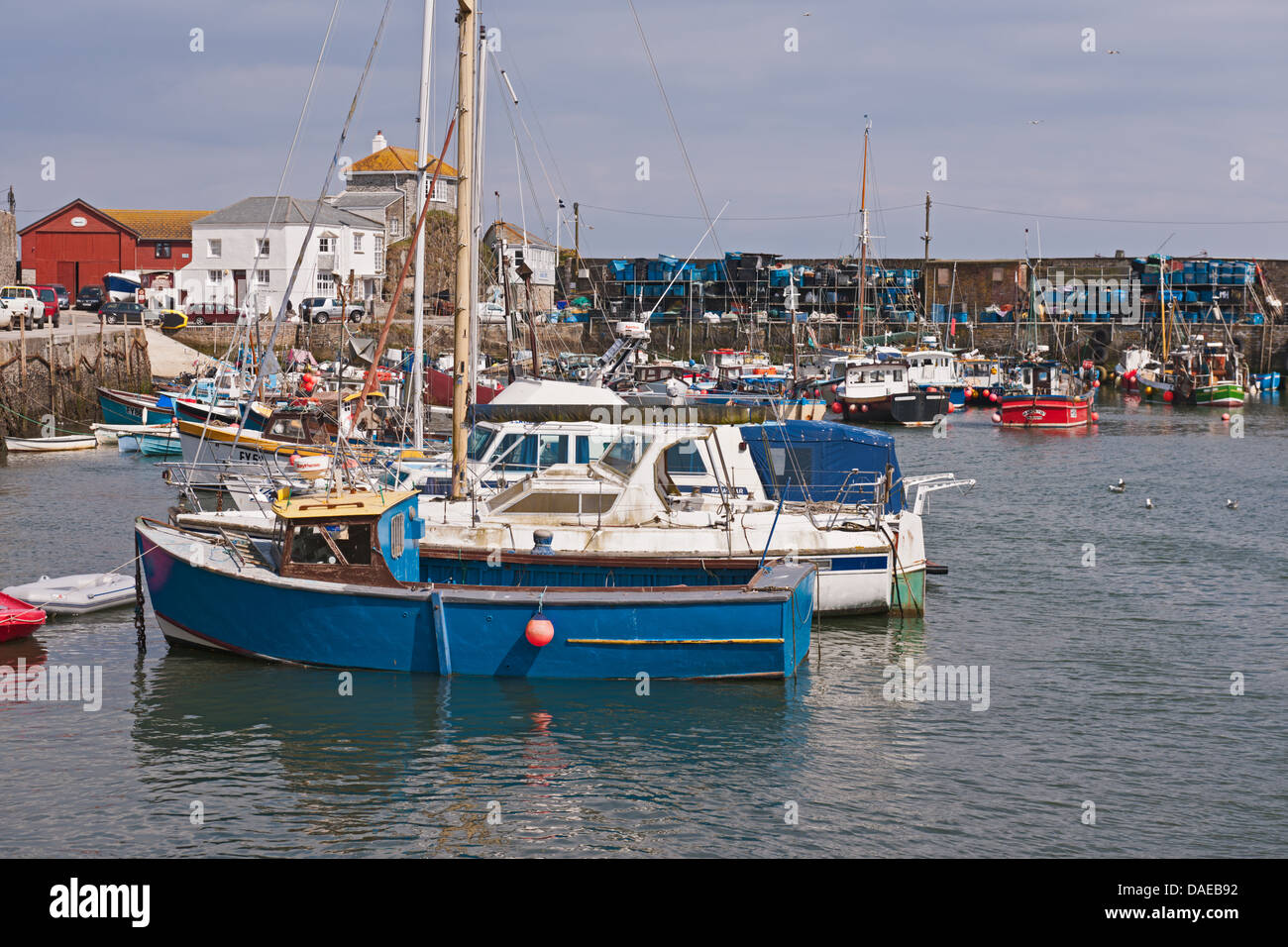 MEVAGISSEY, Cornwall, Angleterre, Grande-Bretagne, Royaume-Uni Banque D'Images