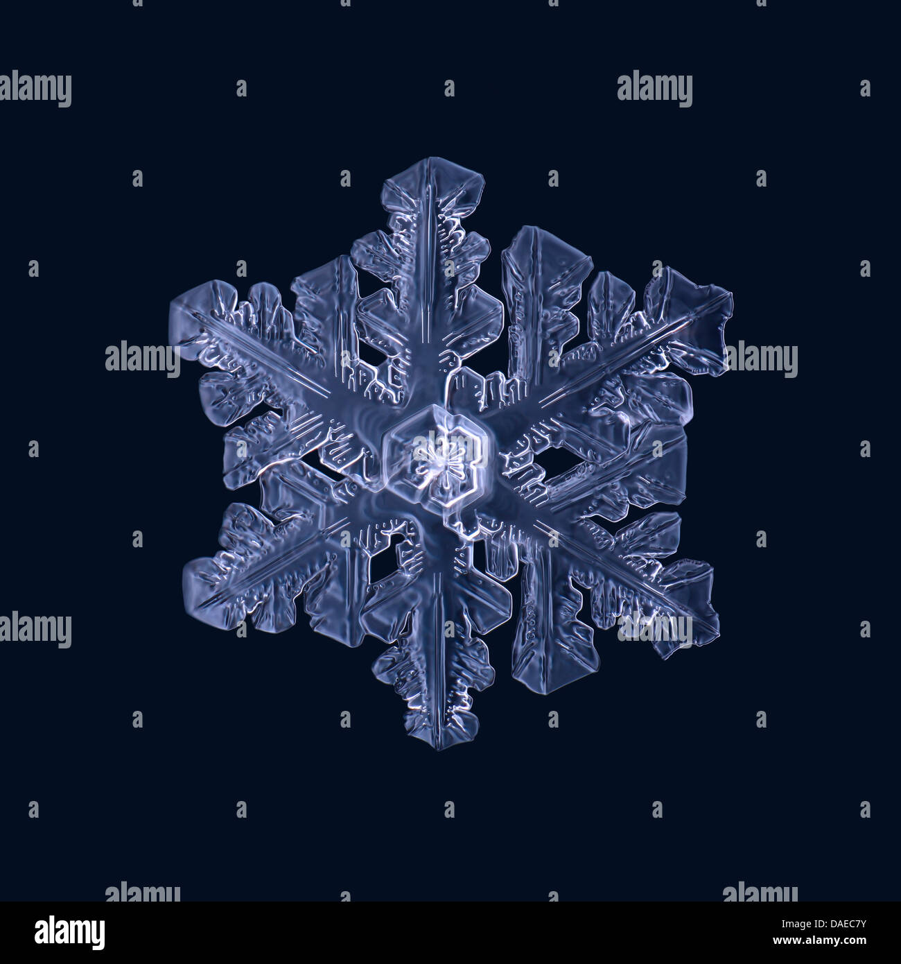 Cristaux de glace microscope Banque de photographies et d’images à haute résolution Alamy
