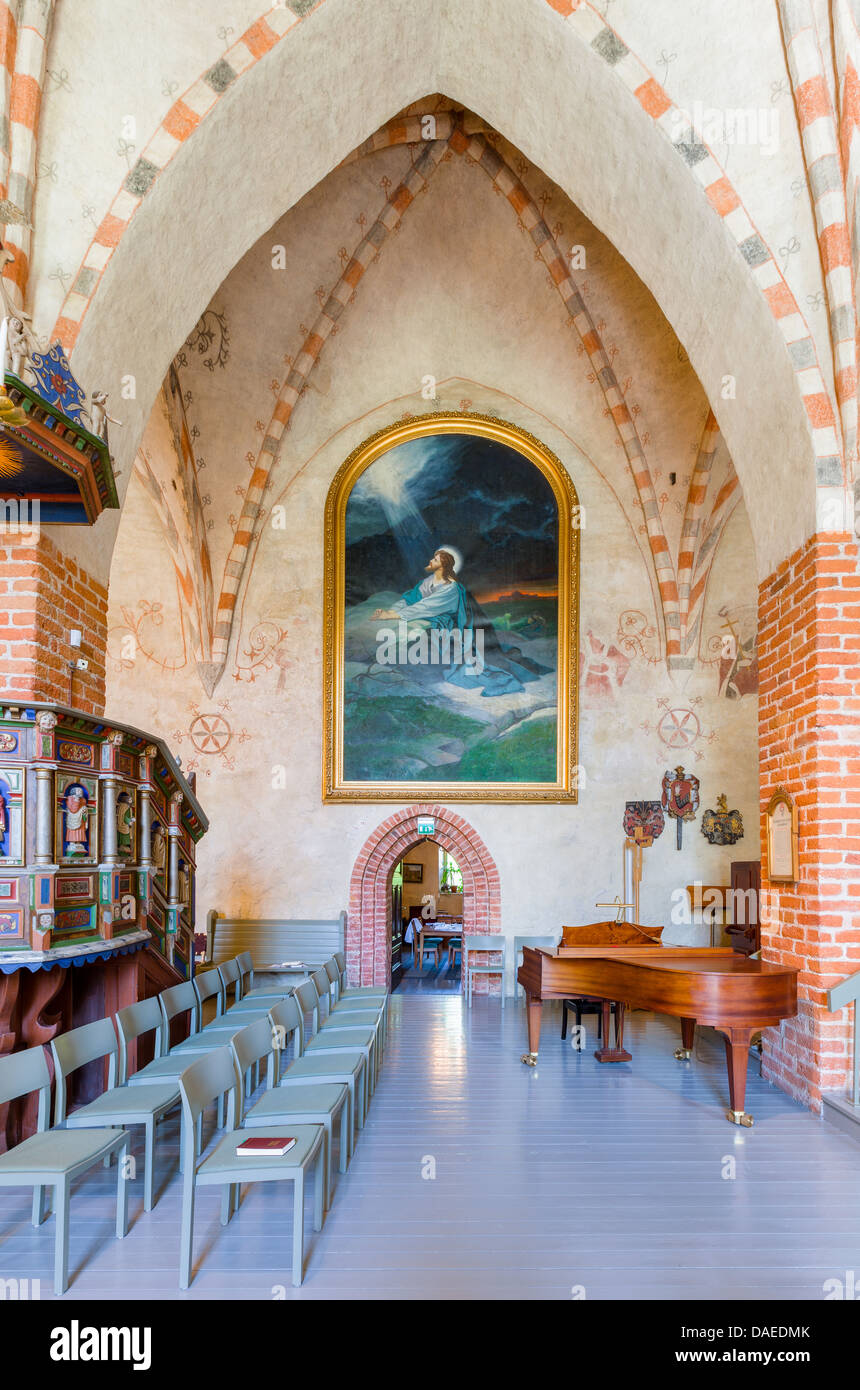 L'église Sainte Catherine à Karjaa, Finlande Banque D'Images