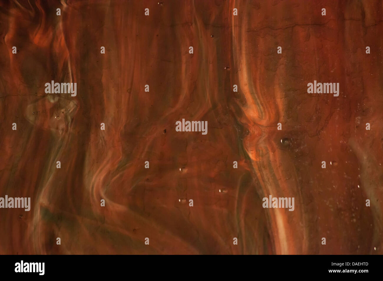 Couleurs et motifs abstraits dans verre Banque D'Images