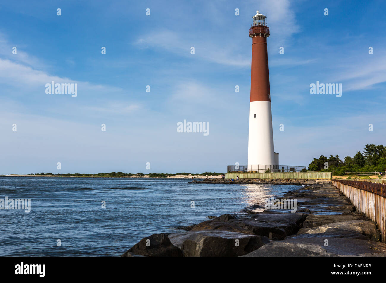 Barnegat Lighthouse - Dahab - New Jersey Banque D'Images