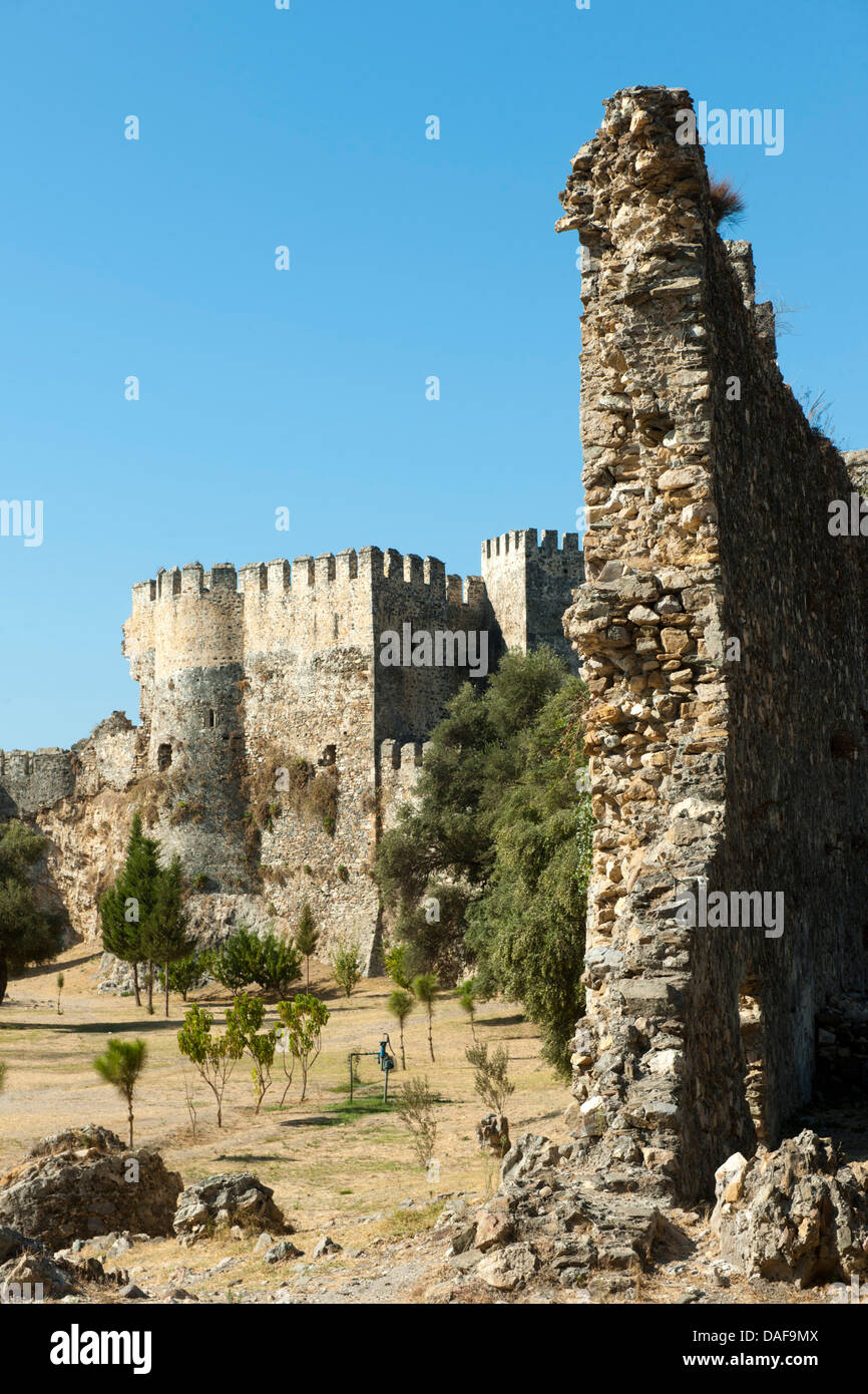 Turquie, Provinz Icel (Mersin), Anamur, Burg von Mamure (Mamure Kalesi) Banque D'Images