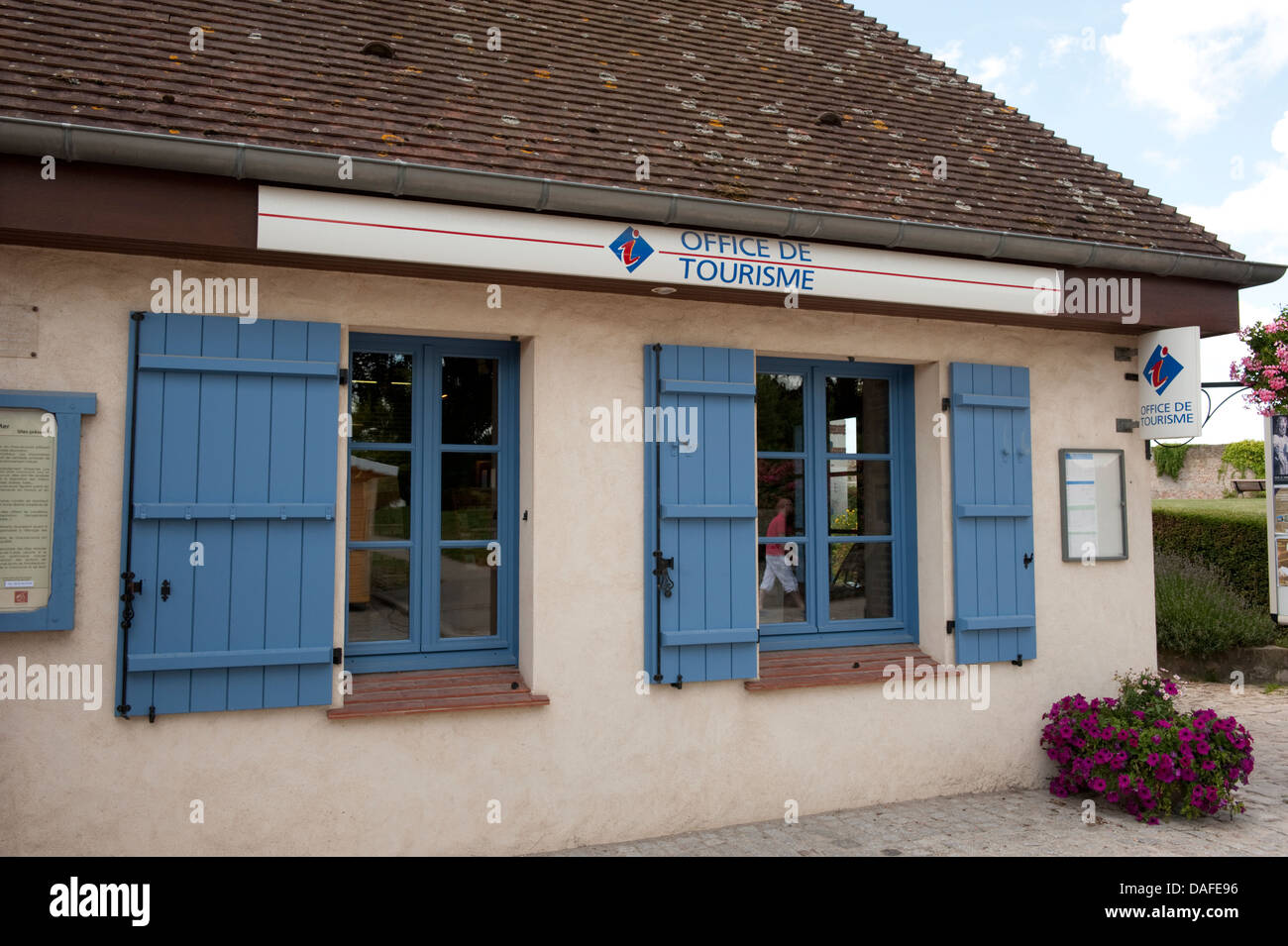 Offie de Tourisme Informations touristiques sur Montreuil France Banque D'Images