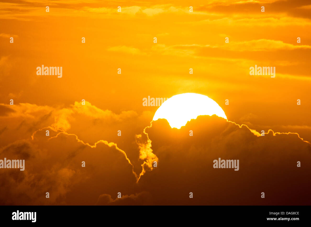 Lever de soleil à Grande Ceinture, Danemark, Seeland, Grosser Belt Banque D'Images Lever de soleil à Grande Ceinture, Danemark, Seeland, Grosser Belt Banque D'Images